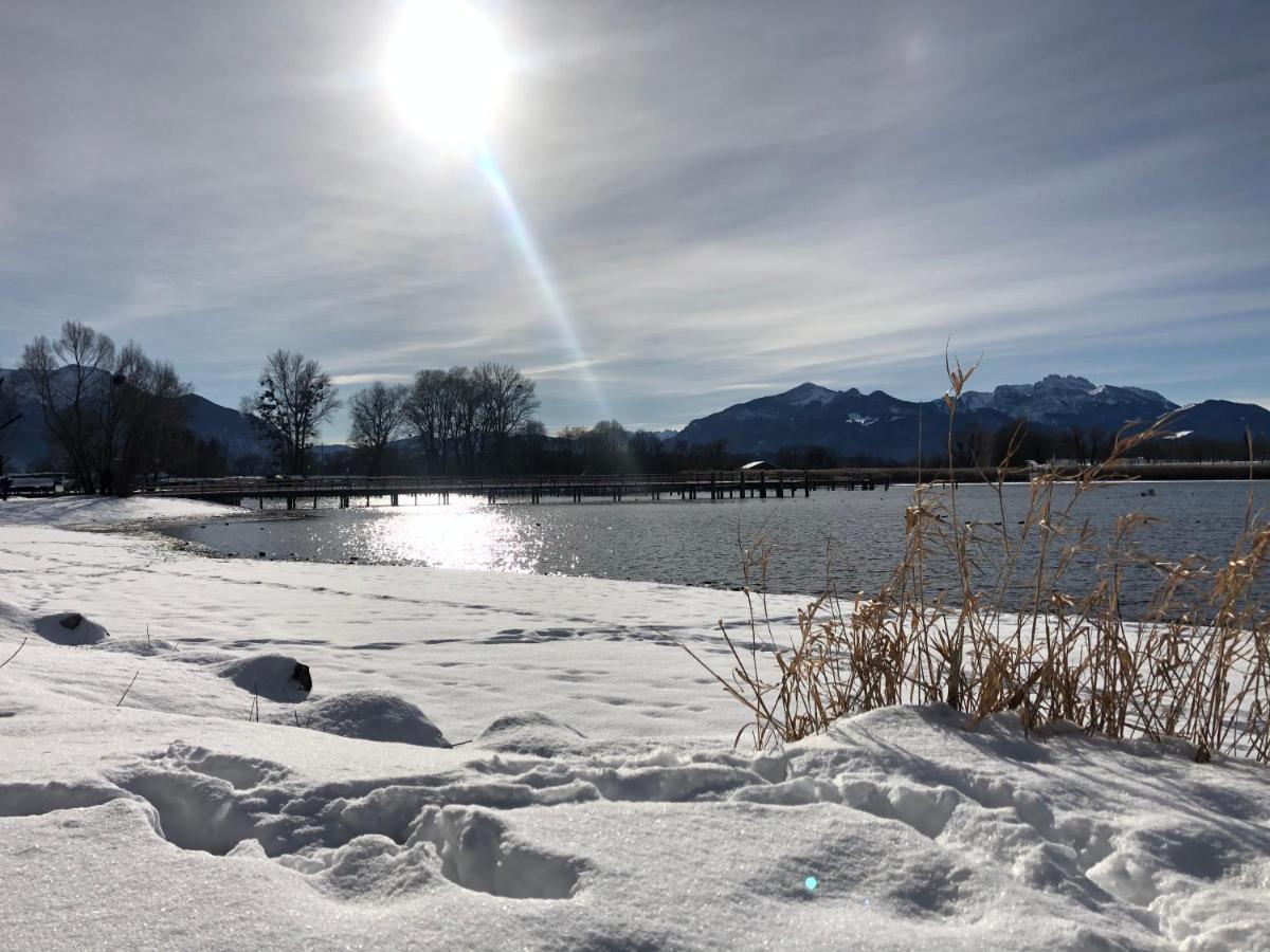Übersee Ad Fontes Suite Mit Bergblick & Sauna מראה חיצוני תמונה