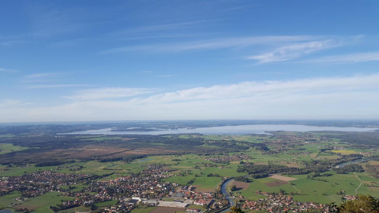 Übersee Ad Fontes Suite Mit Bergblick & Sauna מראה חיצוני תמונה